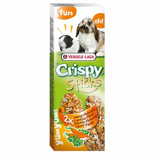 Product image 1 of Versele-Laga Crispy Sticks Konijnen en Cavia's 2 x 55 g Wortel