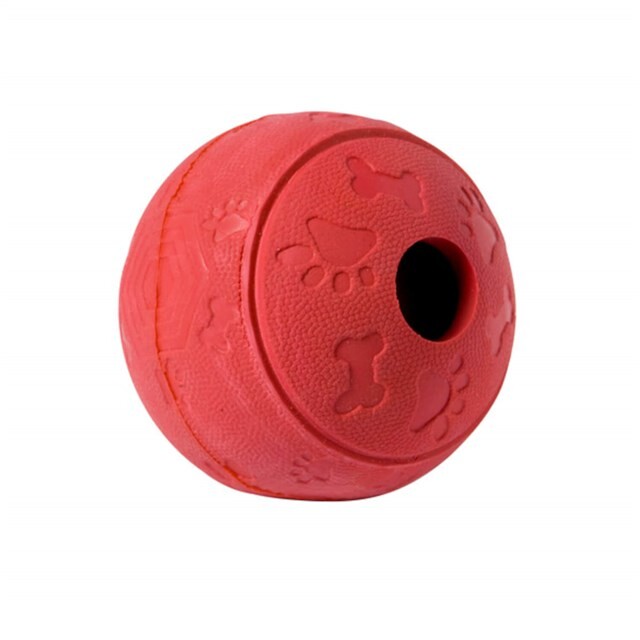 Product image 1 of Adori Rubber Speeltje Voerbal S Rood  7 cm