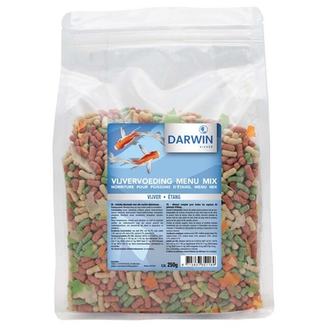 Product image 1 of Darwin Vijvervoeding menu mix - 2,5 L