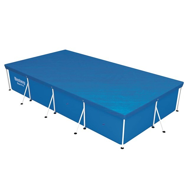 Product image 1 of Bestway Rechthoekige Zwembadafdekking voor Bovengrondse Zwembaden van 4,00 m x 2,11 m