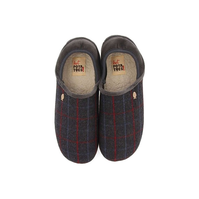 Product image 1 of Hot Potatoes pantoffel 67848 Grey maat 43