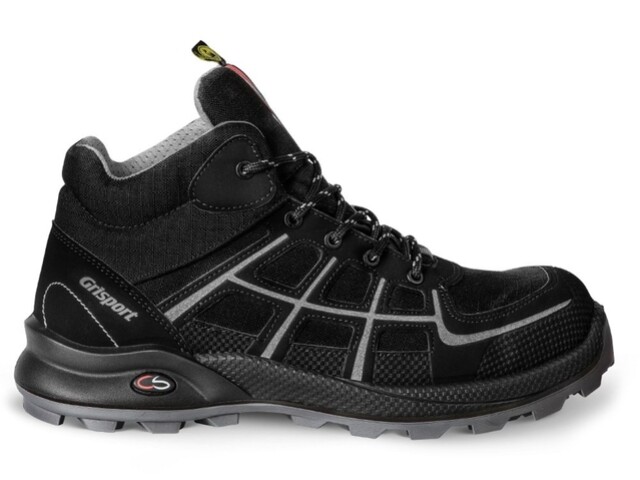 Product image 1 of Grisport Werkschoenen Firm S3 ESD Hoog Zwart Maat 44