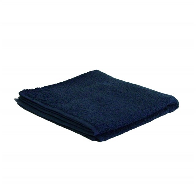 Product image 1 of Handdoek Badstof Ca. 50X100 Cm Donkerblauw