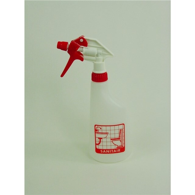 Product image 1 of Sprayflacon Met Sprayer, Schaalverdeling En Pictogram 600 Ml Sanitair