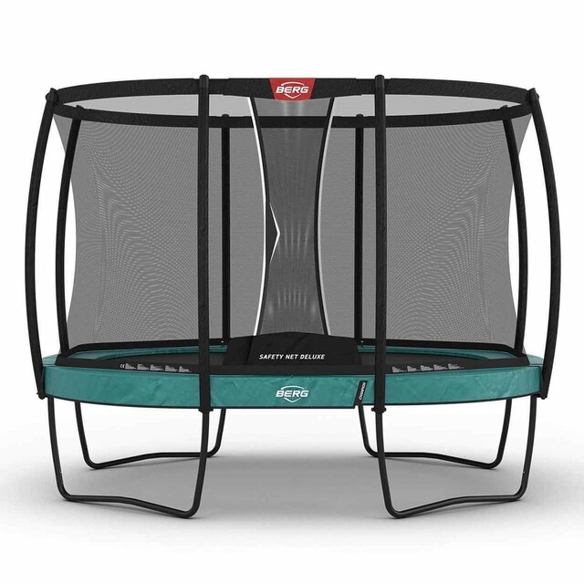 Product image 1 of BERG Trampoline Grand Champion Regular Groen - 350 x 250 cm Safety Net Deluxe