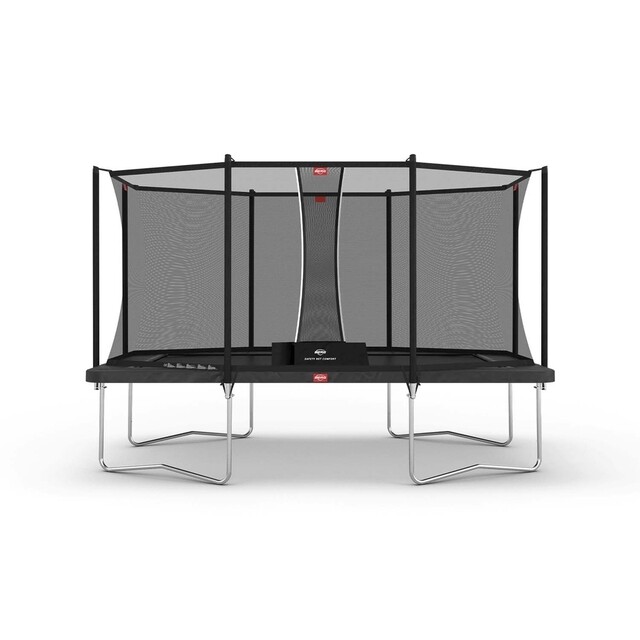 Product image 1 of BERG Trampoline Ultim Favorit Regular Grijs met Safety Net Comfort - 410 x 250 cm