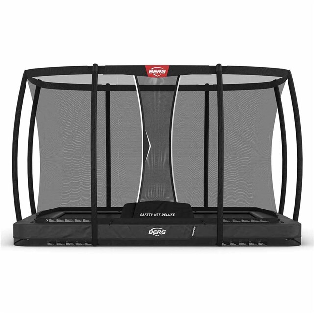 Product image 1 of BERG Trampoline Ultim Champion Inground Grijs - 330 x 220 Safety Net Deluxe