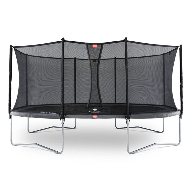 Product image 1 of BERG Trampoline Grand Favorit Regular Grijs - 520 x 345 cm Safety Net Comfort