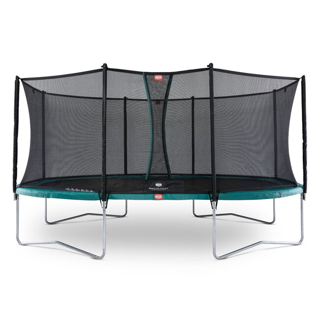 Product image 1 of BERG Trampoline Grand Favorit Regular Groen - 520 x 345 cm Safety Net Comfort