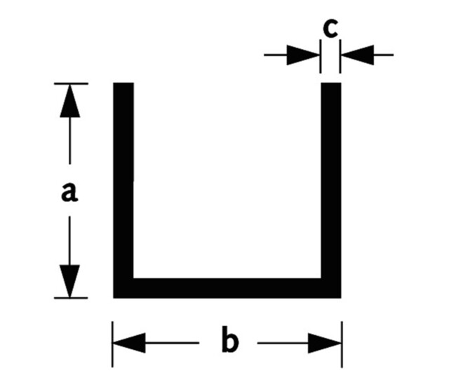 Product image 1 of U-Profiel Gelijkzijdig