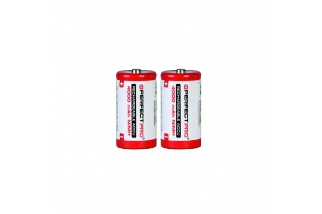 Product image 1 of C X 2Nimh 4000 Mah, 2 Stuks C