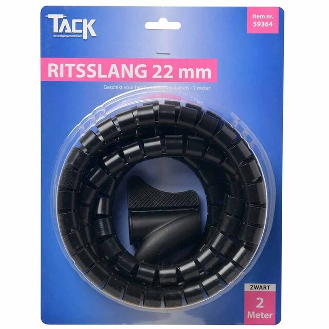 Product image 1 of Ritsslang 22mm 2 m Zwart