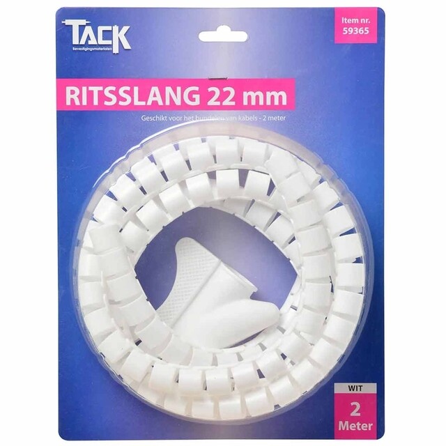 Product image 1 of Ritsslang 22mm 2 m Wit