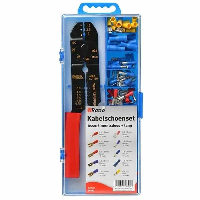 Product image 1 of Kabelschoen set+tang Diverse Kabelschoenen