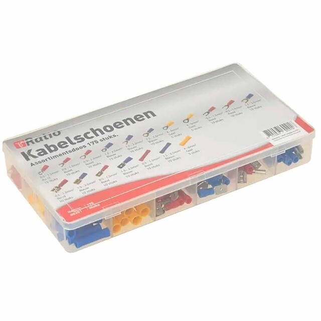 Product image 1 of Assortimentsdoos kabelschoentjes 175-delig