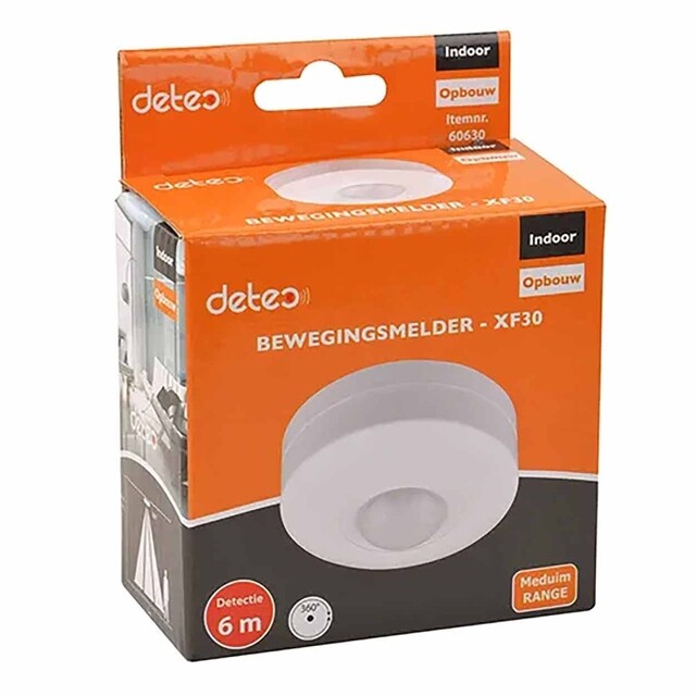 Product image 1 of Detec Bewegingsmelder XF30 Indoor Wit