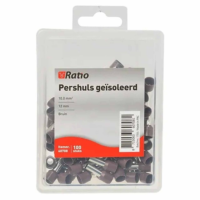 Product image 1 of Pershuls Geisoleerd 10mm² 12mm 100st