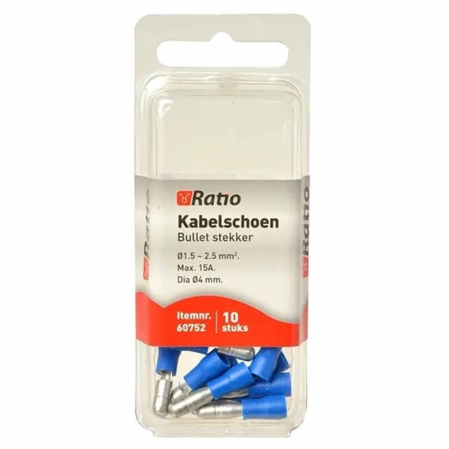 Product image 1 of Kabelschoen bullet 1,5-2,5mm² - 10st in blister