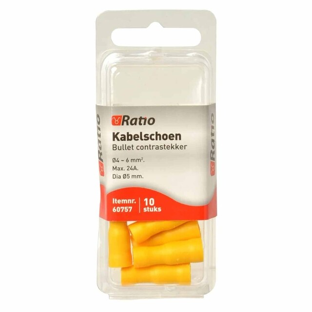 Product image 1 of Kabelschoen bullet contra 4-6mm² - 10st in blister