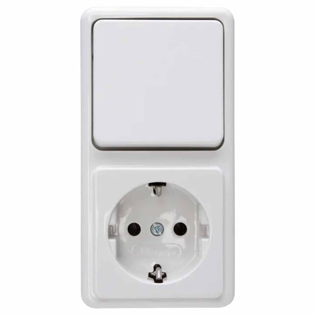 Product image 1 of Standard combinatie 1V RA arctic wit