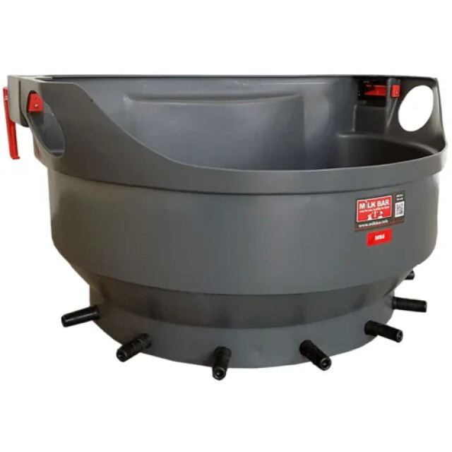 Product image 1 of Milk Bar Kalverbar - 8 Spenen - 60 Liter - Met Verstelbare Easylock Haken