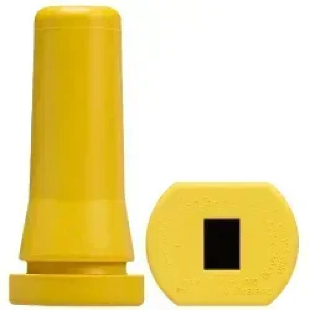 Product image 1 of Milk Bar Kalver Trainingsspeen - Geel - 7 cm - 10 stuks