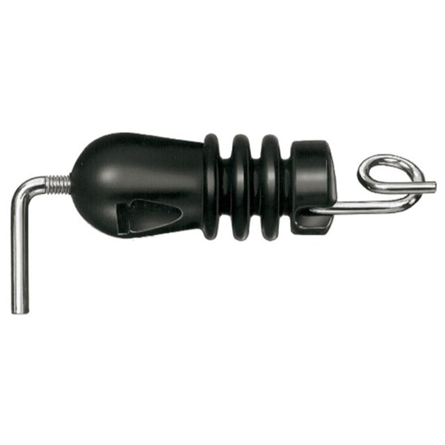 Product image 1 of Tussenisolator Veerstalen Paal - Metalen krul