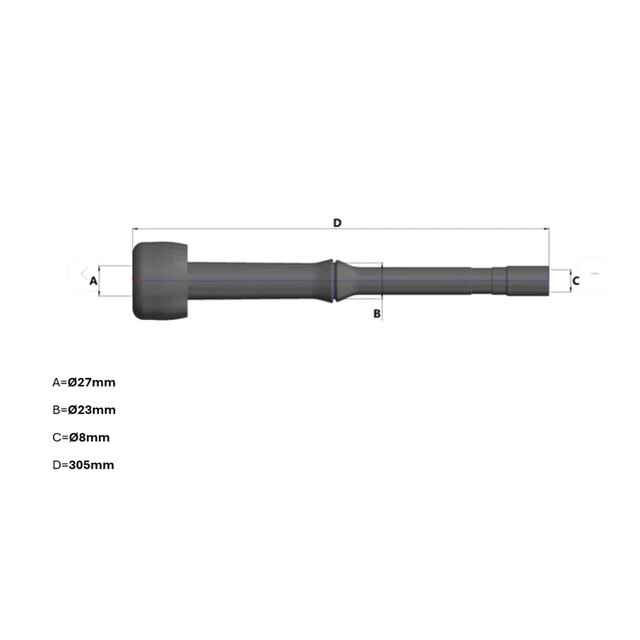Product image 1 of Tepelvoeringset Spaggiari - passend voor DeLaval 96001783 (4x 960017-01)