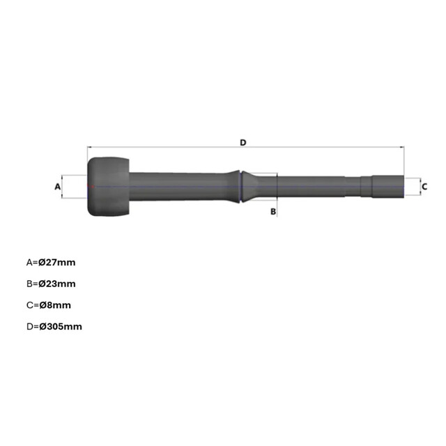 Product image 1 of Tepelvoeringset Spaggiari - passend voor DeLaval 96001783 (4x 960017-01)