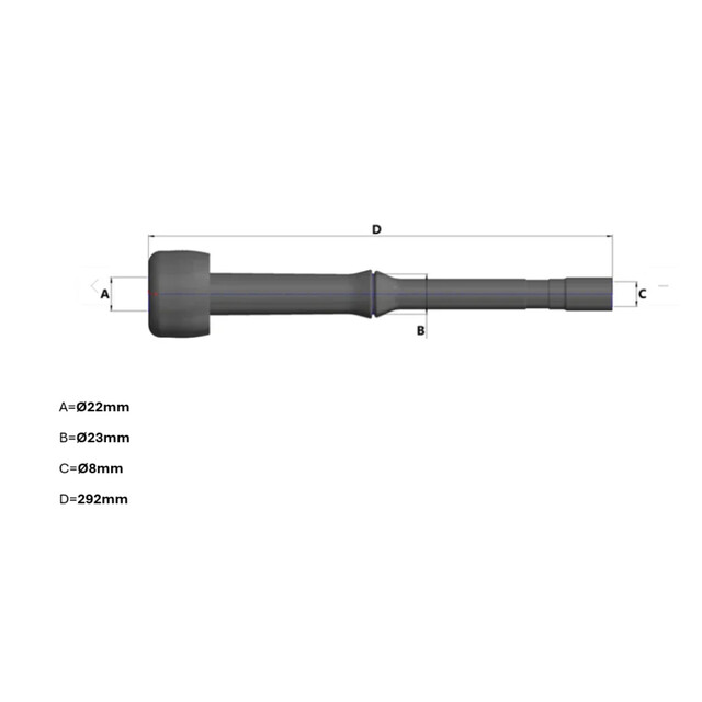 Product image 1 of Tepelvoeringset Spaggiari - passend voor DeLaval 96001683 (4x 960016-01)
