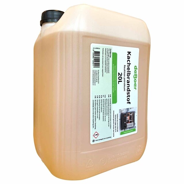 Product image 1 of De Boer Kachelbrandstof 20L Reukloze Petroleum C