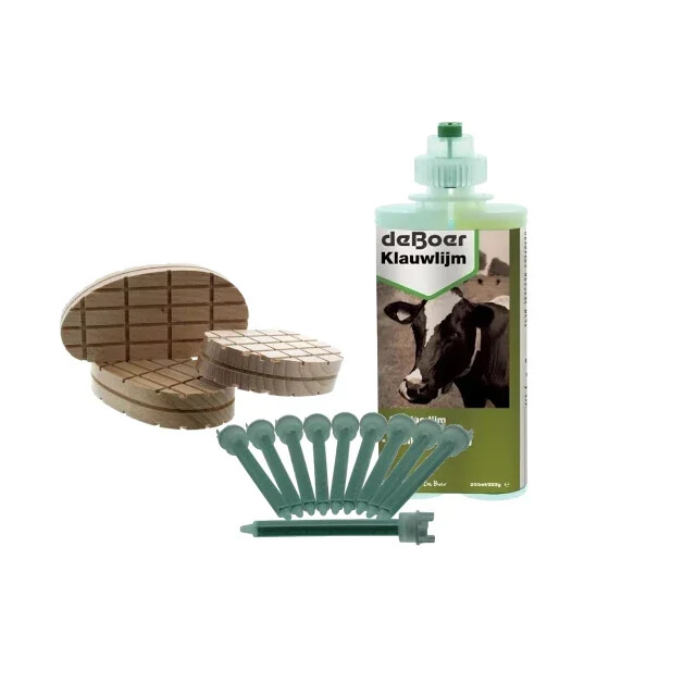 Product image 1 of De Boer Klauwlijmset - 210 ML – 10 Behandelingen