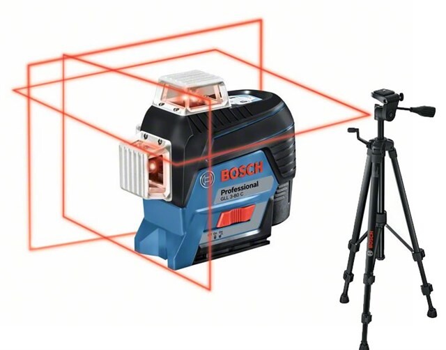 Product image 1 of Bosch GLL 3-80 C Professional Lijnlaser 30 m