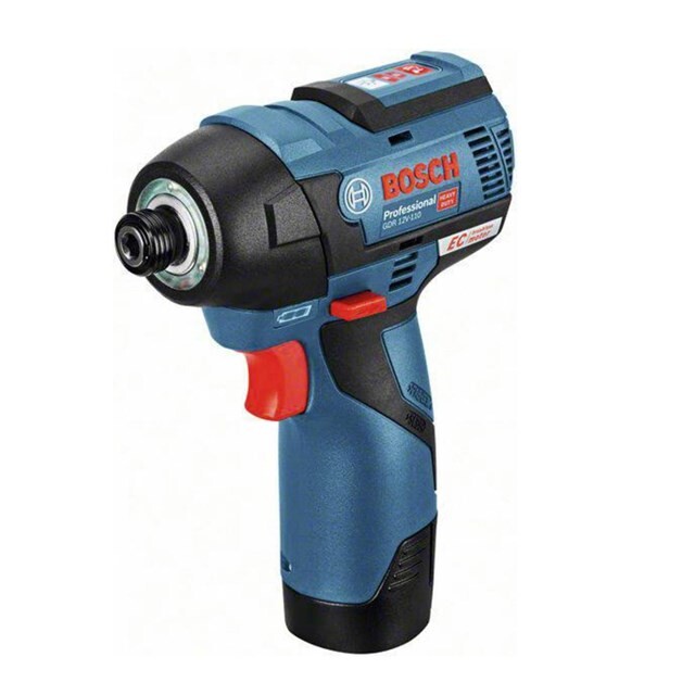 Product image 1 of Bosch Accudraaislagmoeraanzetter GDR 12V-110 - Inclusief 2x 3,0AH Accu