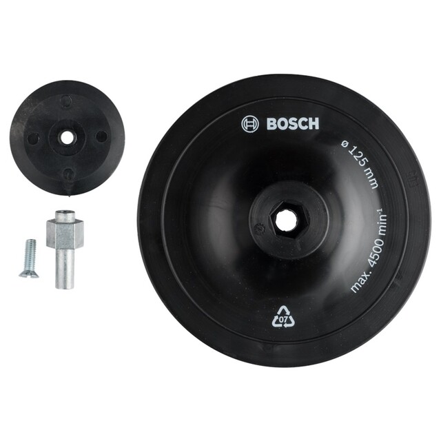 Product image 1 of Bosch Rubberen Steunschijf 125 X 8 MM