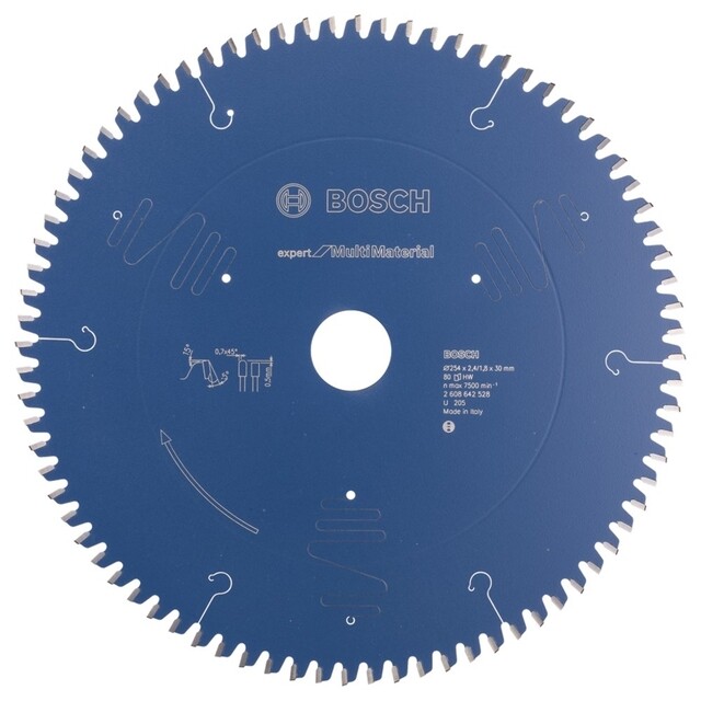 Product image 1 of Bosch 2608642528 cirkelzaagblad 25,4 cm 1 stuk(s)