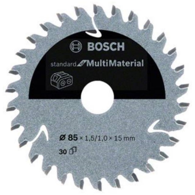 Product image 1 of Bosch Cirkelzaagblad ACCU Standard For Multi Material 85x15x1.5 30 Tands