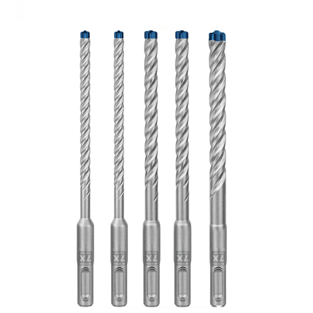 Product image 1 of Bosch 5-delige hamerborenset Robust Line SDS-Plus-7X, 6/6/8/8/10 mm