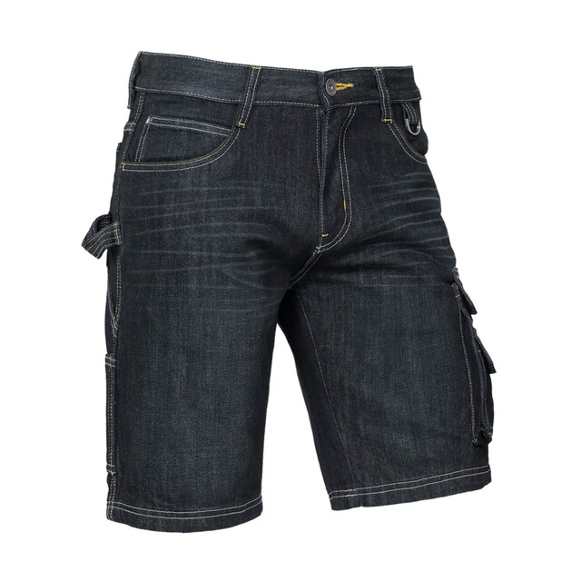 Product image 1 of Bram's Paris Ruben Korte werkspijkerbroek A82 Denim Man - Maat 34