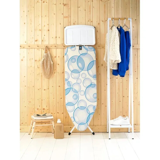 Product image 1 of Brabantia Perfect Flow Strijkplank C - voor Stoomgenerator - 124x45 cm - Bubbles