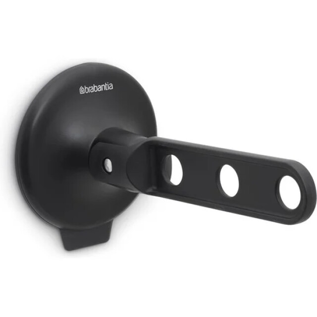 Product image 1 of Brabantia Inklapbare kledinghaak met zuignap - Zwart