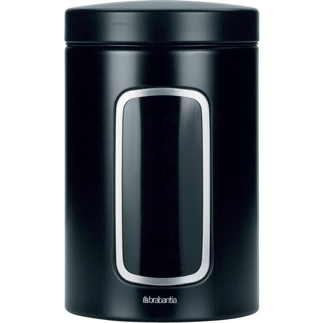 Product image 1 of Brabantia Voorraadbus - 1,4 l - Mat Zwart