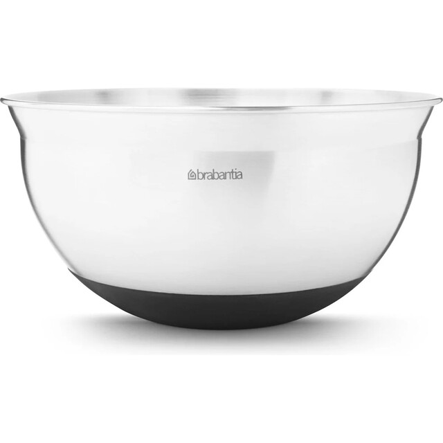 Product image 1 of Brabantia Profile Beslagkom - 1,6 L - Matt Steel met Zwart