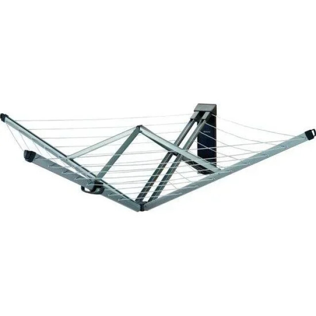 Product image 1 of Brabantia WallFix Wanddroger, 24m + beschermhoes - Grijs