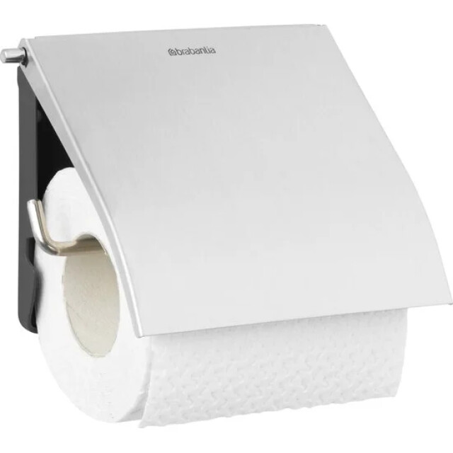 Product image 1 of Brabantia ReNew WC Rolhouder + Klep - Hangend - Zonder boren - Matt steel