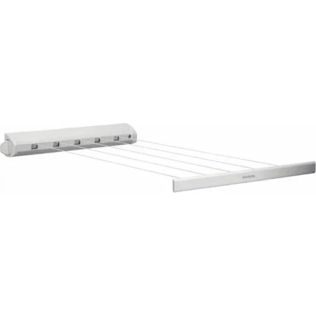 Product image 1 of Brabantia Roldrooglijn - Uittrekbaar tot 4,4 m - 22 m - Wit