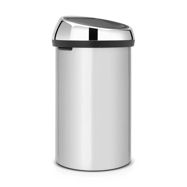 Product image 1 of Brabantia Touch Bin Prullenbak - 60 liter - Metallic Grey