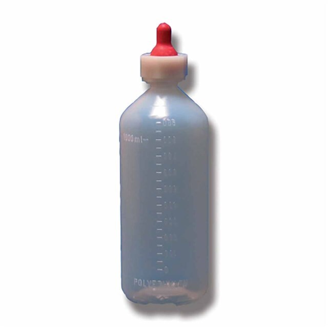 Product image 1 of GEWA Melkfles 1 l Incl. Red Lamb Teat