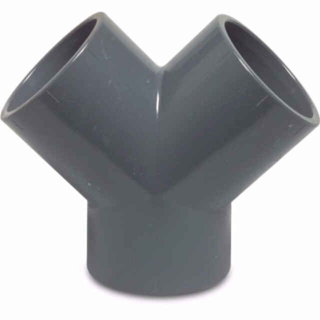 Product image 1 of PVC-U Y-stuk - 75 mm, lijmmof