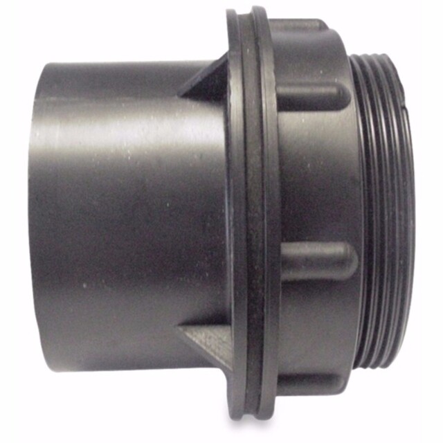 Product image 1 of Doorvoer ABS 40 mm lijmmof zwart